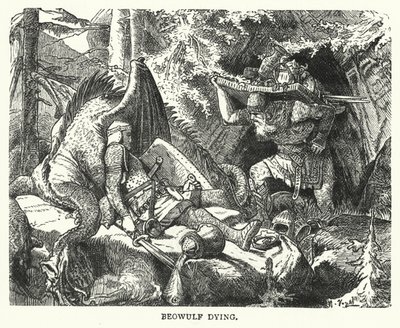 Beowulf sterft door English School