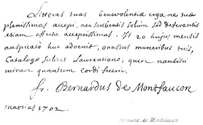 Bernard de Montfaucon door English School