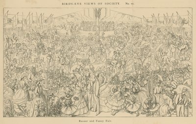 Vogelvlucht van de Maatschappij: Bazaar en Fancy Fair door English School
