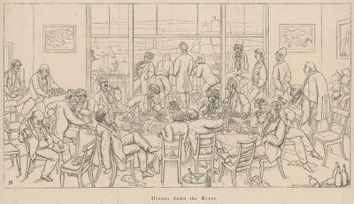 Vogelvlucht van de samenleving: Diner langs de rivier door English School