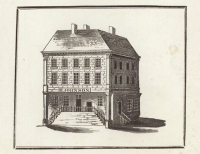 Geboorteplaats van Dr. Johnson, Litchfield, Staffordshire door English School