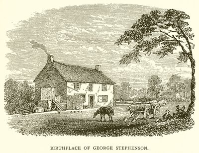 Geboorteplaats van George Stephenson door English School