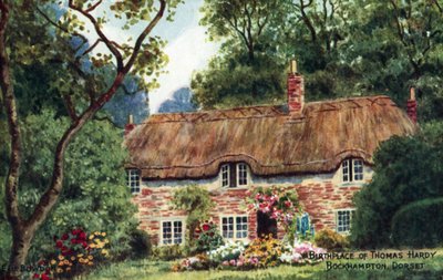 Geboorteplaats van Thomas Hardy, Bockhampton, Dorset door English School