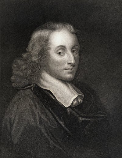 Blaise Pascal (1623-62) uit Gallery of Portraits, gepubliceerd in 1833 door English School