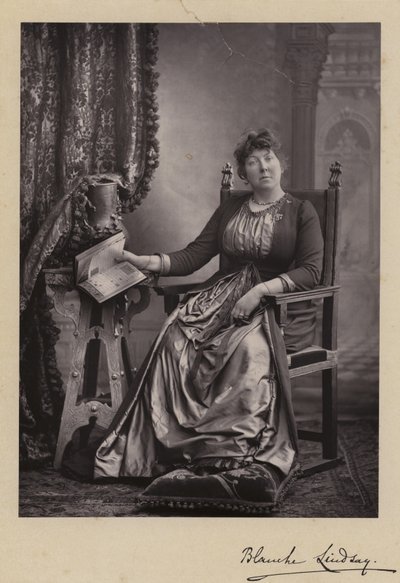 Blanche Lindsay, Engelse kunstenaar en dichter door English School