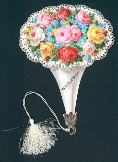 Boeket Bloemen, Kaart door English School