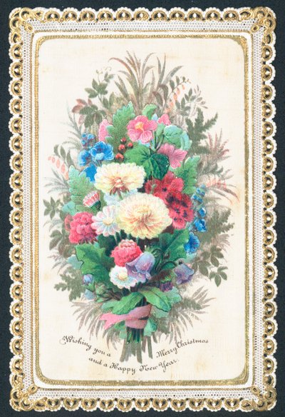 Boeket bloemen door English School