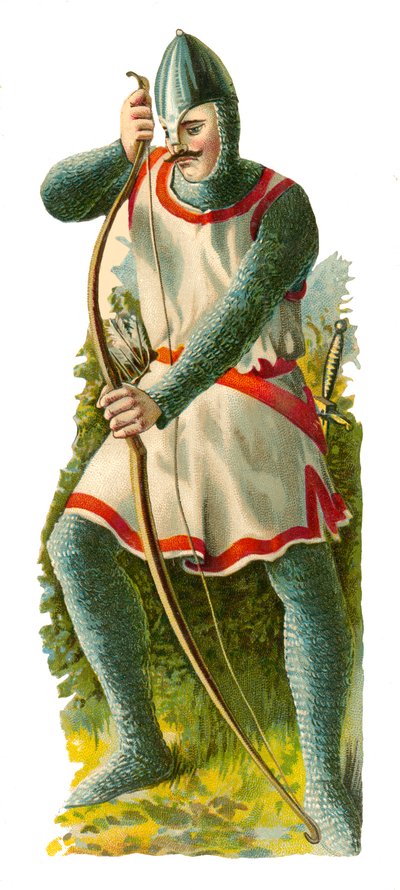 Boogschutter van Koning Willem, AD 1066-67 door English School