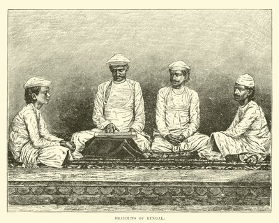 Brahmanen van Bengalen door English School