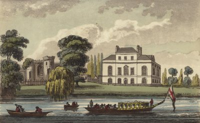 Brandenburg House, Hammersmith, Londen, huis van Caroline van Brunswijk, Koningin van het Verenigd Koninkrijk en vervreemde vrouw van Koning George IV door English School