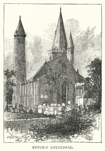 Brechin Cathedral (gravure) door English School