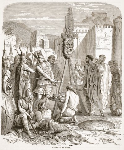 Brennus in Rome door English School