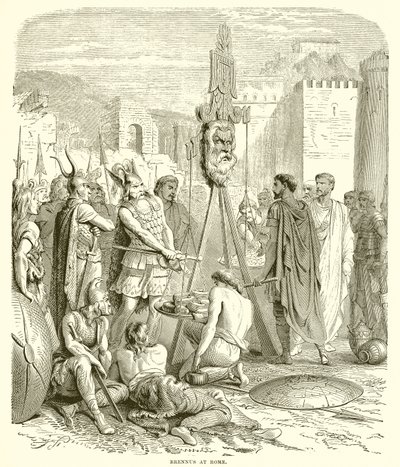 Brennus in Rome door English School