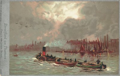 Brentford aan de rivier de Theems door English School