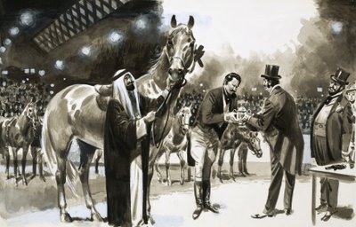 Brian Hughes fopt succesvol de New York Horse Show in 1907 door English School