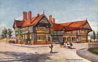 Bridge Inn, Port Sunlight door English School
