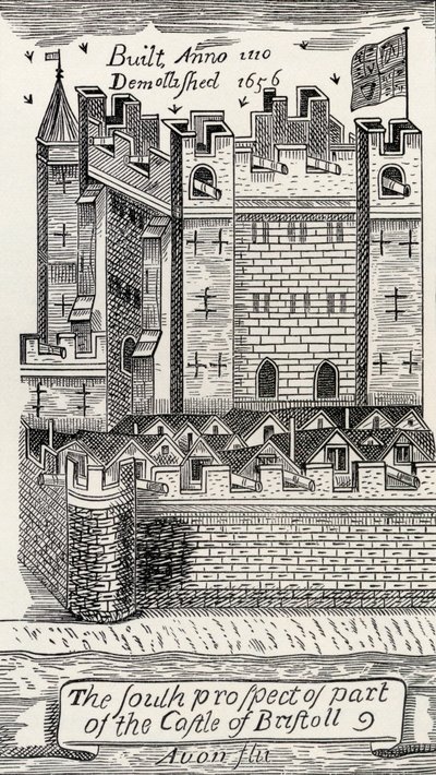 Bristol Castle, naar James Millerd