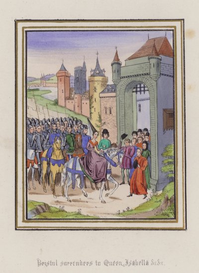 Bristol geeft zich over aan Koningin Isabella door English School
