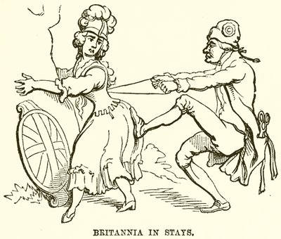 Britannia in korset door English School