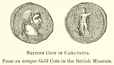 Britse munt van Carausius door English School