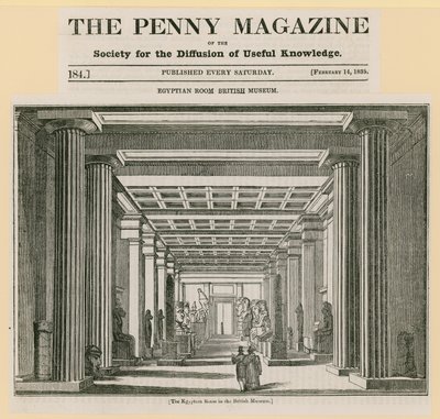 British Museum, Egyptische Kamer door English School