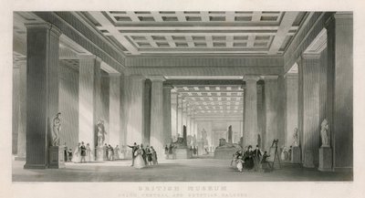 British Museum, Grote Centrale en Egyptische Zalen door English School