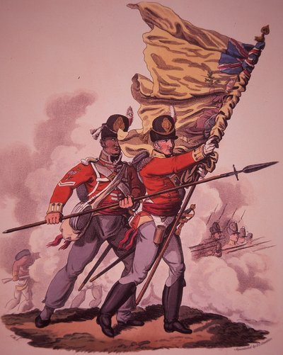 Britse soldaten door English School