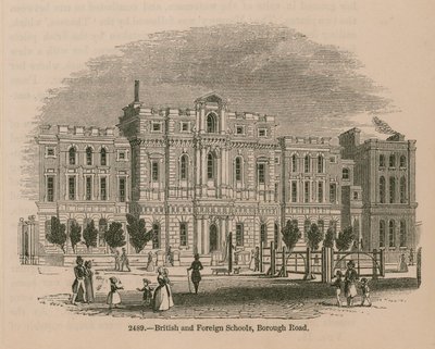 Britse en Buitenlandse School, Boroughweg door English School