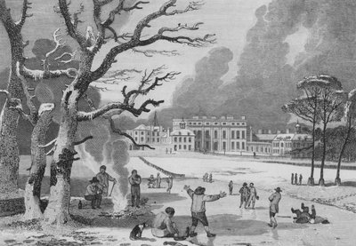Buckingham House, het paleis van Hare Majesteit Koningin Charlotte, St James