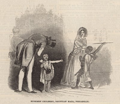 Bushman kinderen, Egyptian Hall door English School