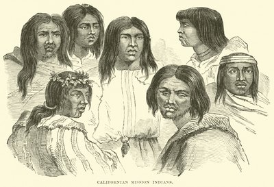 Californische Missie-Indianen door English School