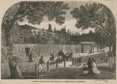 Cambridge Cottage, Kew, de geboorteplaats van Prinses Mary van Cambridge door English School