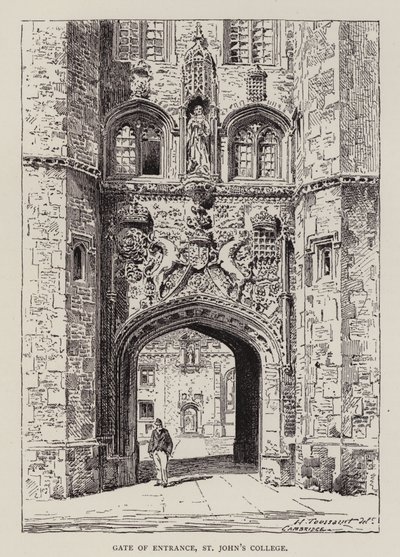 Cambridge: Toegangspoort, St John