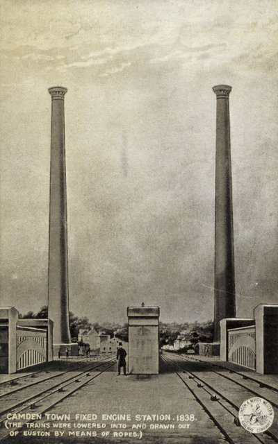 Camden Town vaste motorstation, 1838 door English School