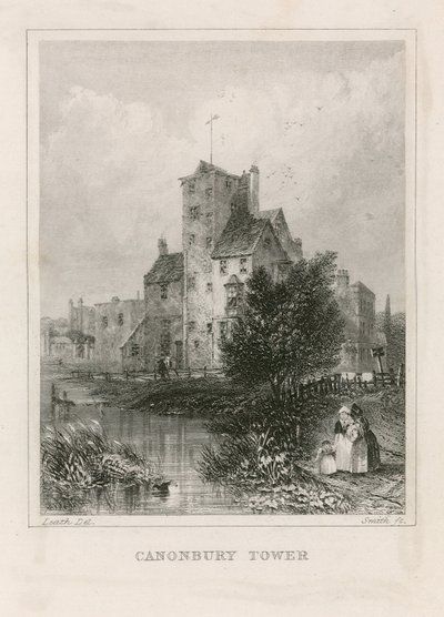 Canonbury House en Toren door English School