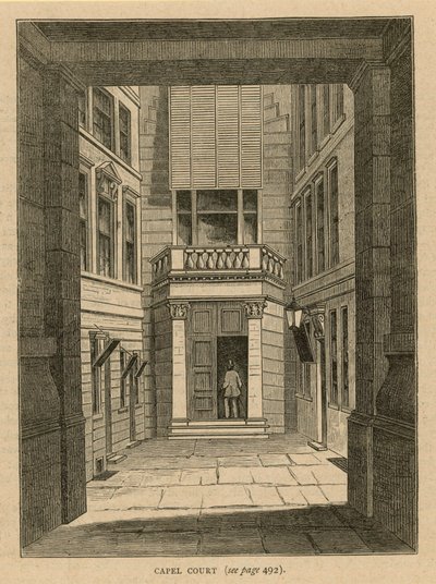 Capel Court door English School