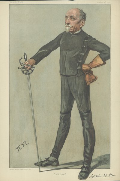 Kapitein Alfred Hutton FSA door English School