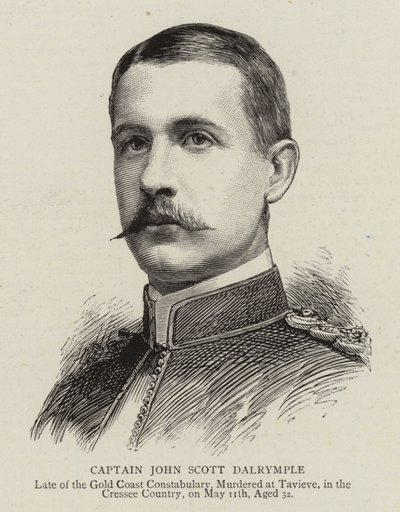 Kapitein John Scott Dalrymple door English School