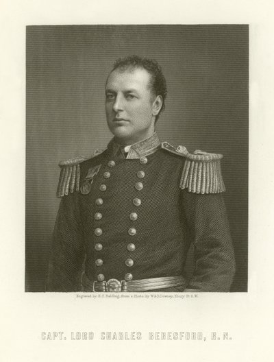 Kapitein Lord Charles Beresford door English School