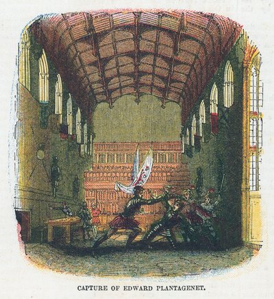Gevangenneming van Edward Plantagenet door English School