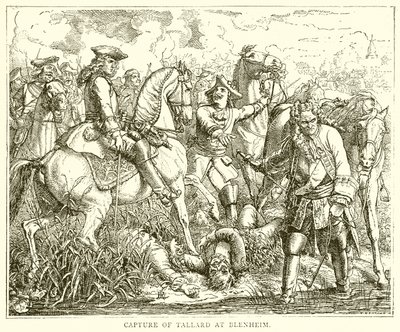Gevangenneming van Tallard bij Blenheim door English School