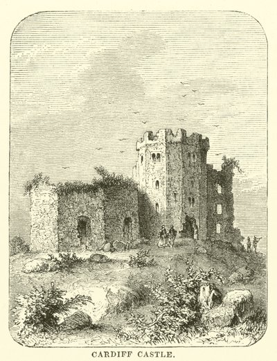 Kasteel van Cardiff door English School