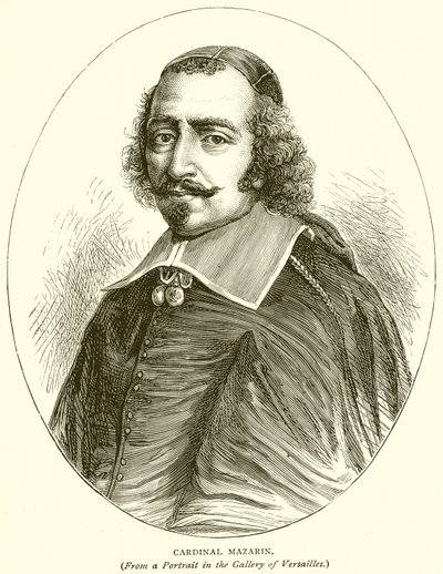 Kardinaal Mazarin door English School