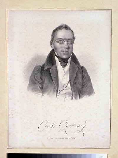 Carl Czerny (1791-1857) door English School
