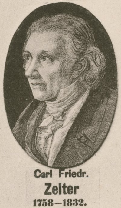 Carl Friedrich Zelter door English School