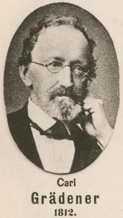 Carl Grädener door English School