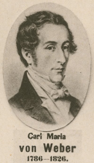 Carl Maria von Weber door English School
