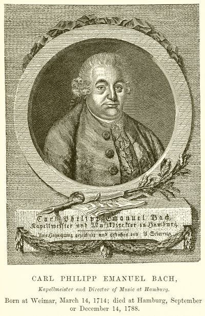 Carl Philipp Emanuel Bach door English School