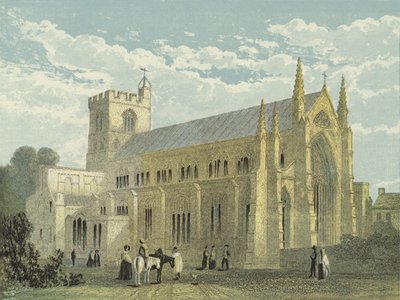 Carlisle Cathedral, zuidoostelijk uitzicht door English School