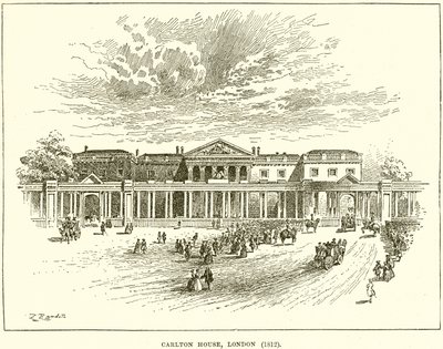 Carlton House, Londen door English School